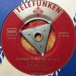 Max Kalki, Orchester Der Städtischen Oper Berlin, Hansgeorg Otto - Cavatine D-Dur, Op. 85 Nr. 3 / Méditation (Intermezzo) (7")