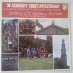The Academy Of St. Martin-in-the-Fields ,  Sir Neville Marriner - De Academy Groet Amsterdam - "Amsterdamse" Werken van Vivaldi, Locatelli, Mozart, Van Bree (LP, Mono)