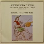 Sylvius Leopold Weiss - Konrad Junghänel - Suite C-Minor, Prelude And Fuga C-Major, Suite G-Minor (LP, Gat)