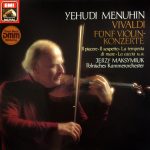 Antonio Vivaldi - Yehudi Menuhin, Polish Chamber Orchestra, Jerzy Maksymiuk - Fünf Violin-Konzerte  (LP, DMM)