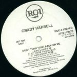 Grady Harrell - Don't Turn Your Back On Me (12", Promo)