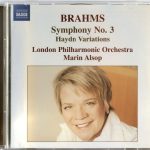 Brahms* - London Philharmonic Orchestra, Marin Alsop - Symphony No. 3 / Haydn Variations (CD)