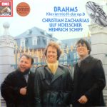 Christian Zacharias, Ulf Hoelscher, Heinrich Schiff - Brahms - Klaviertrio H-Dur Op. 8 (LP, Album, Gat)