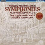 Wolfgang Amadeus Mozart - Concertgebouworkest, Nikolaus Harnoncourt - Symphonies Nr.35 »Haffner« & Nr.34 (LP)