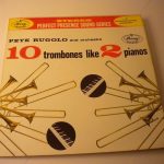 Pete Rugolo Orchestra - Ten Trombones Like Two Pianos (LP, Album)