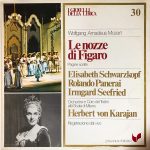 Wolfgang Amadeus Mozart : Elisabeth Schwarzkopf, Rolando Panerai, Irmgard Seefried, Orchestra Del Teatro Alla Scala E Coro Del Teatro Alla Scala, Herbert von Karajan - Le Nozze Di Figaro (Pagine Scelte) (LP)