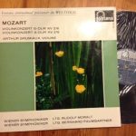 Wolfgang Amadeus Mozart, Arthur Grumiaux, Wiener Symphoniker, Rudolf Moralt, Bernhard Paumgartner - Violinkonzert G-Dur KV 216 / A-Dur KV 219 (LP, Mono)