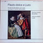 Manfred Harras, Anthony Bailes - Flauto Dolce E Liuto (LP)