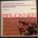 Anton Bruckner - Concertgebouworkest / Bernard Haitink - Sinfonie D-Moll "Die Nullte" (LP, Gat)