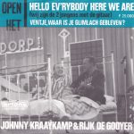 Johnny & Rijk - Hello Ev'rybody Here We Are (7", Single)