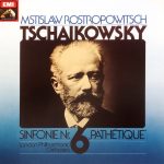 Pyotr Ilyich Tchaikovsky, Mstislav Rostropovich, London Philharmonic Orchestra - Sinfonie Nr. 6 "Pathetique" (LP, Quad)