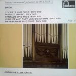 Johann Sebastian Bach - Anton Heiller - Orgelwerke (LP, Mono)