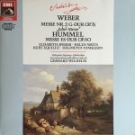 Carl Maria von Weber, Johann Nepomuk Hummel, Elisabeth Speiser, Helen Watts, Kurt Equiluz, Siegmund Nimsgern, Stuttgarter Hymnus-Chorknaben, Instrumental-Ensemble Werner Keltsch, Gerhard Wilhelm - Messe Nr. 2 G-dur Op. 76 "Jubel - Messe" / Messe Es-dur Op. 80 (LP, Album, RE, RM)