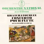 Aram Khatchaturian, Orchestre National De France, Jean Martinon, Jean-Pierre Rampal - Concerto Pour Flute (LP, Gra)