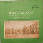 Jaime Laredo, Boston Symphony Orchestra, National Symphony Orchestra, Howard Mitchell, Charles Munch / Johann Sebastian Bach, Wolfgang Amadeus Mozart - Two Violin Concerto Masterpieces (LP, Album)