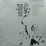 Hanns Ernst Jäger - Bertolt Brecht Songs Gedichte Prosa (LP)