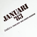 Various - Januari '83 - Inelco's Troeven van Eigen Bodem (LP, Album, Comp, Promo)