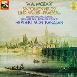 Wolfgang Amadeus Mozart / Herbert von Karajan, Berliner Philharmoniker, Philharmonia Orchestra - Sinfonien Nr. 29 Und Nr. 38 "Prager" (LP, RE)