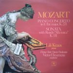 Wolfgang Amadeus Mozart, Lili Kraus, Orchester Der Wiener Staatsoper Conducted, Victor Desarzens -  Piano Concerto In E-Flat Major, K 271 / Sonata With Rondo "Alla Turca" K.331 (LP)