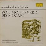 Various - Von Monteverdi Bis Mozart (LP, Comp)