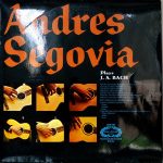 Andrés Segovia - Plays J.S. Bach (LP)