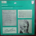 Ludwig van Beethoven – Quartetto Italiano - String Quartet, Op. 59 No. 1 “Rasumovsky” (LP, RE)
