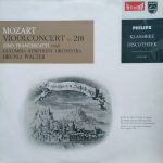 Mozart* - Bruno Walter, Zino Francescatti, Columbia Symphony Orchestra - Vioolconcert KV 218 (10")