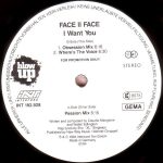Face II Face - I Want You (12", Promo)
