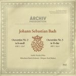 Johann Sebastian Bach - Aurèle Nicolet , Flöte · Münchener Bach-Orchester · Dirigent: Karl Richter - Ouvertüre Nr. 2 In H-moll, BWV 1067 / Ouvertüre Nr. 3 In D-dur, BWV 1068 (LP, RE)