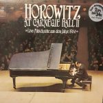 Vladimir Horowitz - Horowitz At Carnegie Hall II "Live-Mitschnitte Aus Dem Jahre 1966" (2xLP)