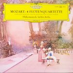 Wolfgang Amadeus Mozart, Philharmonische Solisten Berlin - 4 Flötenquartette (LP)
