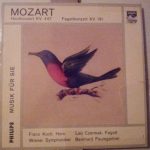Mozart*, Franz Koch (4), Bernhard Paumgartner - Hornkonzert KV 447 - Fagottkonzert KV 191 (10", Mono, RE)