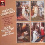 Richard Wagner, Klaus Tennstedt, Berliner Philharmoniker - Overtures (Die Meistersinger / Tannhäuser / Rienzi / Lohengrin) (LP)