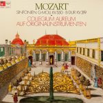 Wolfgang Amadeus Mozart, Collegium Aureum - Sinfonien G-Moll KV 550 • B-Dur KV 319 (LP, Gat)