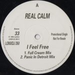 Real Calm - I Feel Free (12", Single, Promo)