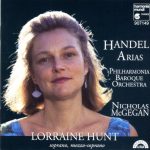 Handel* - Lorraine Hunt, Philharmonia Baroque Orchestra, Nicholas McGegan - Handel Arias (CD, Album)