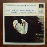 Leningrad Chamber Orchestra / Lazar Gosman ■ Maria Grinberg, Camille Saint-Saëns / César Franck - Carnaval Des Animaux / Variations Symphoniques (LP)