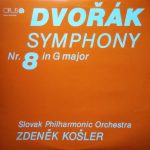Antonín Dvořák, Slovak Philharmonic Orchestra, Zdeněk Košler - Symphony Nr. 8 In G Major (LP)