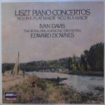 Franz Liszt, Ivan Davis (2) With The Royal Philharmonic Orchestra, Edward Downes - Piano Concertos No. 1 In E Flat Major · No. 2 In A Major (LP, Album, RE)