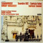 Pyotr Ilyich Tchaikovsky, Nikolai Rimsky-Korsakov / Maurice de Abravanel Conducts The Orchester Der Wiener Staatsoper With  Die Original Hoch- Und Deutschmeister - 1812 Overture / Cappricio Italien / Cappricio Espanol (LP)