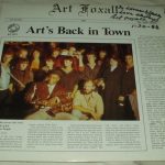 Art Foxall - Art's Back In Town (LP, Album)
