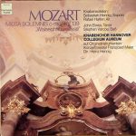 Wolfgang Amadeus Mozart / Sebastian Hennig, Rafael Harten, John Elwes / Stephen Varcoe, Knabenchor Hannover, Collegium Aureum, Franzjosef Maier, Heinz Hennig - Missa Solemnis C-moll KV 139 "Waisenhausmesse" (LP)