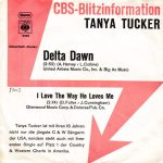 Tanya Tucker - Delta Dawn (7", Single, Promo)