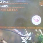 Wolfgang Amadeus Mozart / Joseph Haydn - Emil Gilels, Moscow Chamber Orchestra, Rudolf Barshai - Concerto For Piano And Orchestra No. 21 K. 467 / Concerto For Piano And Orchestra In D (LP, Mono)