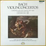 Johann Sebastian Bach — Josef Suk And Ladislav Jásek With The Prague Symphony Orchestra Conducted By Václav Smetáček - 2 Violin Concertos - Concerto For 2 Violins (LP)