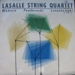 Lasalle String Quartet*, Webern*, Penderecki*, Lutosławski* - Lasalle String Quartet (LP, Album, Mono)
