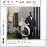 Arthur Grumiaux, Niccolò Paganini, Orchestre Des Concerts Lamoureux, Franco Gallini - Violinkonzert Nr. 4 (10")