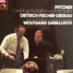 Hans Pfitzner, Dietrich Fischer-Dieskau, Wolfgang Sawallisch, Symphonie-Orchester Des Bayerischen Rundfunks - Gesänge Für Bariton Und Orchester (LP, Album)