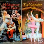 The Hollywood Bowl Symphony Orchestra, Felix Slatkin - Tchaikovsky: Nutcracker Suite, Mendelssohn: A Midsummer Night's Dream (LP)