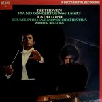Ludwig van Beethoven, Radu Lupu, Israel Philharmonic Orchestra, Zubin Mehta - Piano Concertos Nos. 1 and 2 (LP)